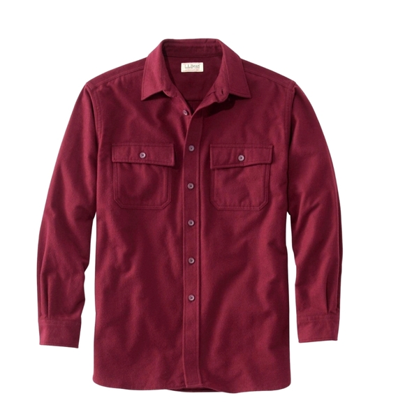 LL Bean chamois flannel shirt/ jacket M - Picture 1 of 6